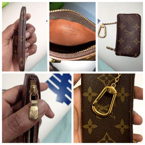 how to tell if louis vuitton key pouch is real|louis vuiton keychain replica.